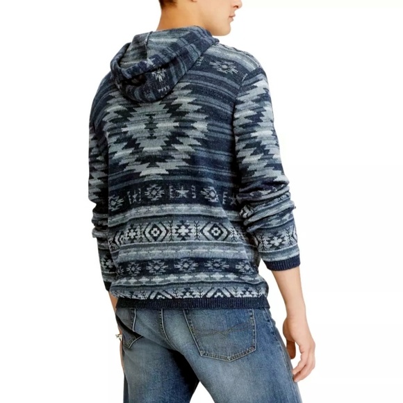 ‼SOLD‼ Polo Ralph Lauren Native Patchwork Beacon - Picture 7 of 8